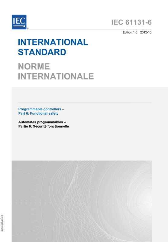 Cover IEC 61131-6:2012